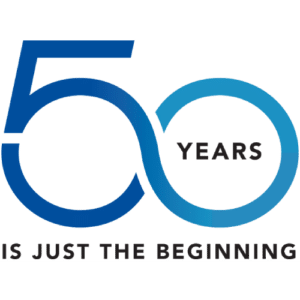 50 years graphic